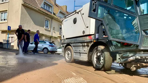 Des torrents d'eau s'abattent sur le Portel