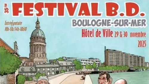 Boulogne-sur-Mer : 35ème Festival de la BD ce week-end
