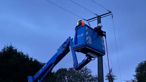 Des foyers encore privés d’électricité dans le Nord-Pas-de-Calais,...