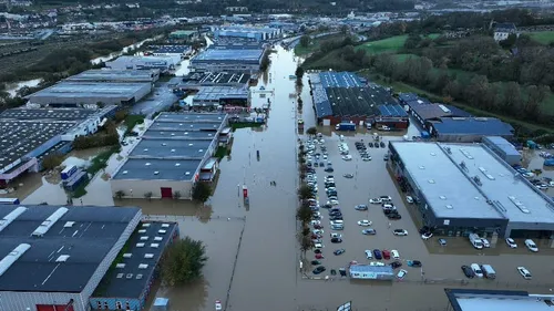 SBE, à Saint-Léonard, au chômage à cause des inondations