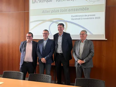 Nouveau rapprochement entre Dunkerque, Saint Pol et Fort-Mardyck,...