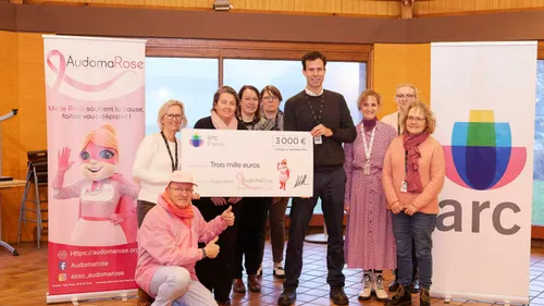 Arc France offre 3000 euros à Audomarose