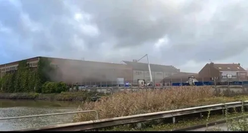 Les pompiers mobilisés à Petite Synthe pour un incendie