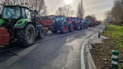Les agriculteurs se mobilisent ce matin à Saint-Omer