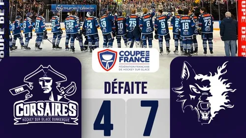 Hockey-sur-glace : perdant sur la glace, les corsaires de Dunkerque...
