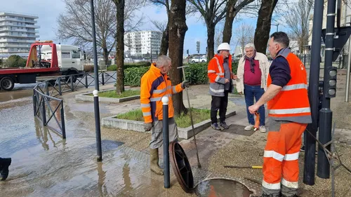 Coupure d'eau dans le centre-ville de Boulogne