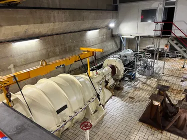 Mardyck : les deux pompes Bergeron de l'écluse de nouveau en service