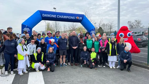 Bailleul : des salariés ont participé au Danone Champion's Tour