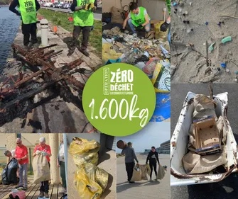 1 600 kg de déchets ramassés samedi de Dunkerque à Bray-Dunes