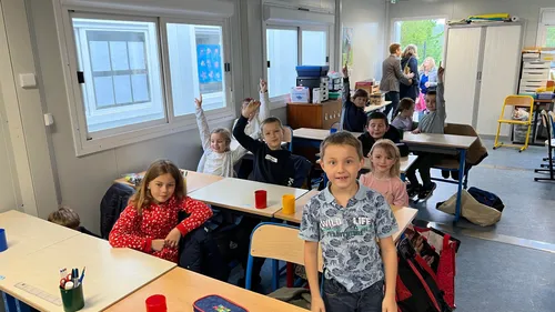 Hesdigneul : la rentrée s'est effectuée dans une école provisoire...