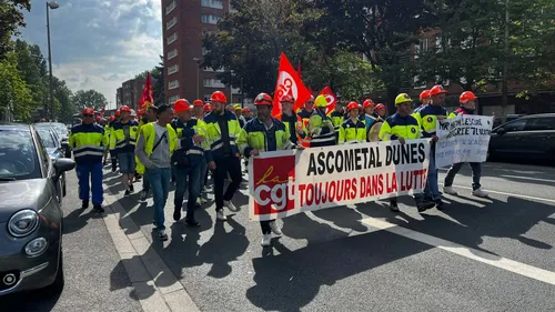 Les salariés d’Ascométal dans la rue : « Après les paroles, on veut...