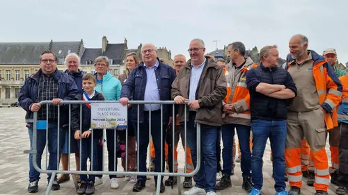 Saint-Omer : le terre-plein central de nouveau accessible aux...
