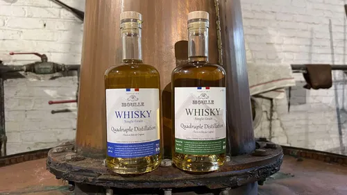 La distillerie de Houlle fabrique et vend désormais son propre whisky 