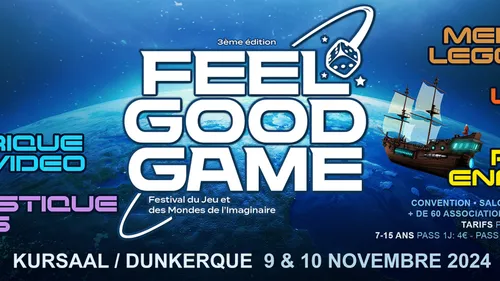 Le 3ème Feel Good Game ce week-end au Kursaal de Dunkerque