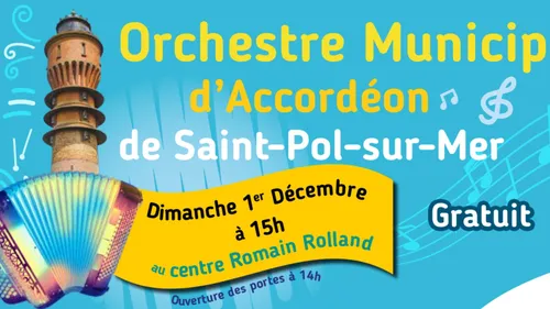 51ème Festival d'accordéon ce dimanche à Saint-Pol-sur-Mer