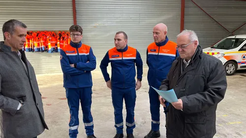 Une antenne de la Protection Civile installée à Saint-Omer