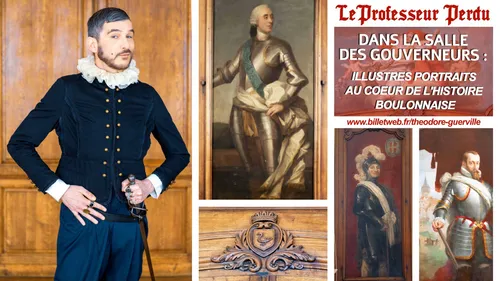 Boulogne-sur-Mer : Visite théâtralisée à l'Hôtel de Ville ce samedi...