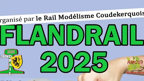 Coudekerque-Branche : Flandrail 2025 Salle Delvallez ce week-end