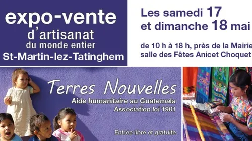 Saint-Martin-lez-Tatinghem : Expo-vente d'artisanat du monde les 17...