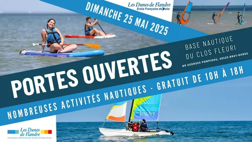 Bray-Dunes : Portes ouvertes à la base de voile du Clos Fleuri ce...