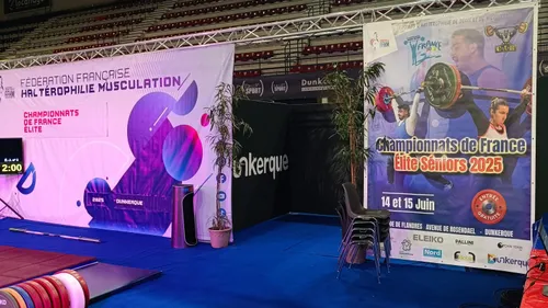 Les stars de l'haltérophilie à Dunkerque tout au long de ce week-end