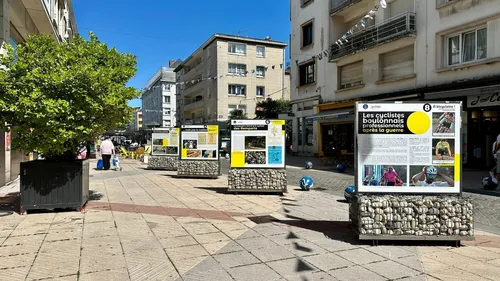 La ville de Boulogne tournée vers le Tour de France, avec de très...