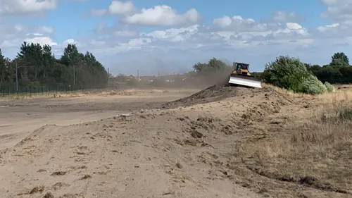 Marck : début des travaux du futur Carrefour Market