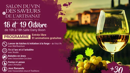 Bray-Dunes : Salon du Vin , des Saveurs et de l'Artisanat ce week-end