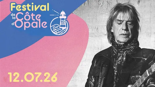 Jean-Louis Aubert au Festival de la Côte d'Opale 2026 à Boulogne ! 