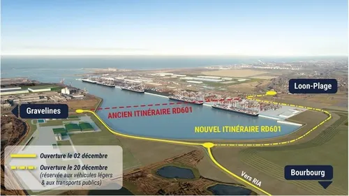 Une nouvelle liaison va ouvrir entre Gravelines et Loon-Plage