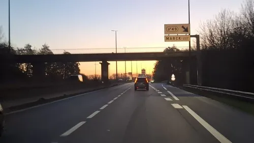 Des travaux sur l'A16 à hauteur de Marck ce lundi et ce mardi