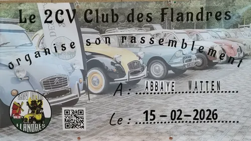 Watten: Rassemblement de voitures anciennes à l'abbaye ce dimanche...