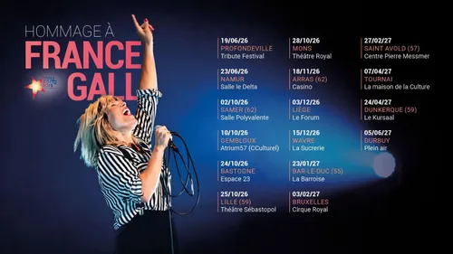 Samer : Concert hommage à France Gall ce vendredi 2 octobre à 20:30
