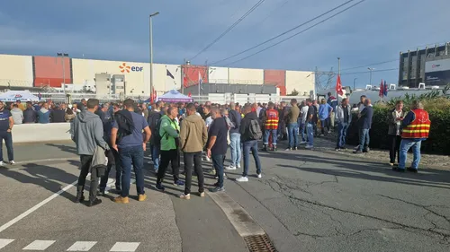 Gravelines : grosse mobilisation à la Centrale pour la grève