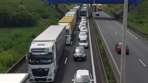 Dunkerquois : accident et gros ralentissements sur l'A16 et la N225