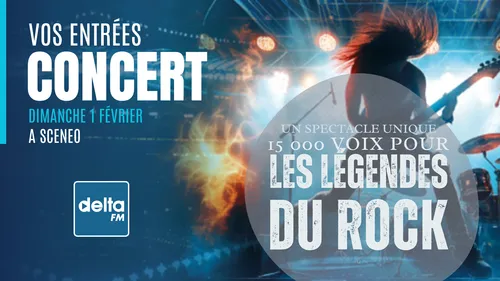 Gagnez vos entrées pour les Légendes du Rock