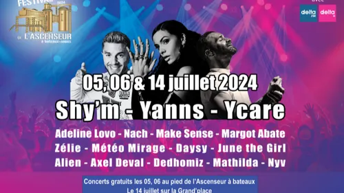 Le Festival de l’ascenseur à bateaux à Arques : trois jours de concert