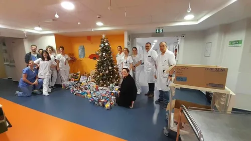 Boulogne : Des cadeaux pour les enfants de l'Hôpital avec Les...
