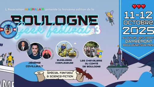  Boulogne-sur-Mer : 3ème Boulogne Geek Festival