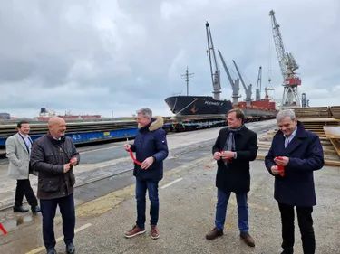  Le Port de Dunkerque se développe encore avec une nouvelle ligne...