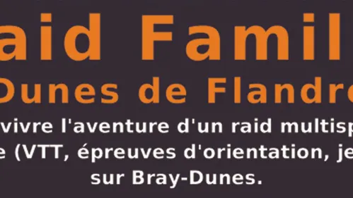 Le Raid des Familles samedi après-midi à Bray-Dunes