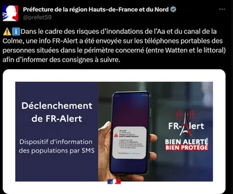 Inondations : après le Pas-de-Calais, certains habitants du Nord...