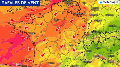 Le Nord et le Pas de Calais en vigilance orange pour vents violents