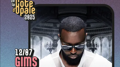 Gims à l'affiche du prochain Festival de la Côte d'Opale à Boulogne ! 