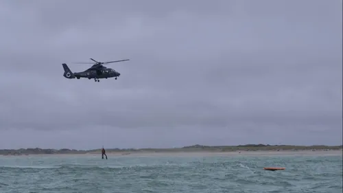 Un paddle et un kayak piégés par la marée ce samedi matin à Sangatte