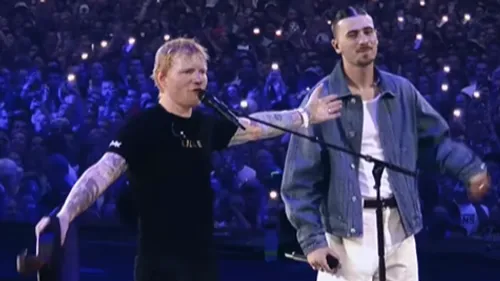 Un duo surprise pendant la tournée d'Ed Sheeran