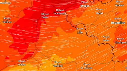 Nord et Pas-de-Calais : un coup de vent en milieu de semaine