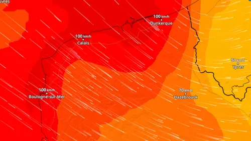 Tempête Benjamin : à quoi s'attendre sur le Nord et le Pas de...