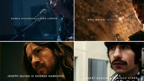 Les Beatles au cinéma : les premières photos officielles dévoilées...