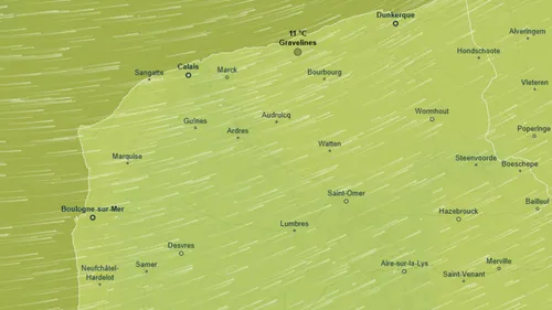 Météo  : coup de vent, orages sur le Nord Pas de Calais